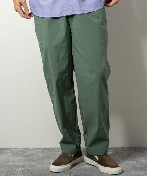 NOLLEY'S goodman(ノーリーズグッドマン)の「【WORK ABOUT/ワークアバウト】COMMON PANTS ワイドパンツ イージーパンツ(その他パンツ・メンズ・グリーン/ブラック/ライトブラウン・MEDIUM/LARGE)」の6枚目の写真