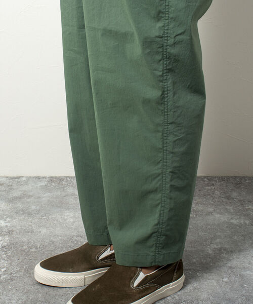 NOLLEY'S goodman(ノーリーズグッドマン)の「【WORK ABOUT/ワークアバウト】COMMON PANTS ワイドパンツ イージーパンツ(その他パンツ・メンズ・グリーン/ブラック/ライトブラウン・MEDIUM/LARGE)」の14枚目の写真