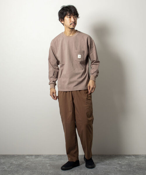 NOLLEY'S goodman(ノーリーズグッドマン)の「【WORK ABOUT/ワークアバウト】COMMON PANTS ワイドパンツ イージーパンツ(その他パンツ・メンズ・グリーン/ブラック/ライトブラウン・MEDIUM/LARGE)」の15枚目の写真