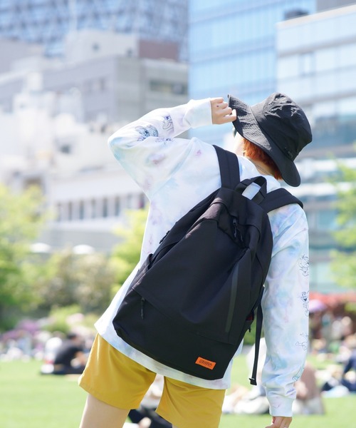 UNIVERSAL OVERALL（ユニバーサルオーバーオール）の「【UNIVERSAL OVERALL／ユニバーサルオーバーオール】11ポケットバックパック　VVUVO-003（バックパック/リュック・メンズ・ブラック/カーキ・FREE）」の3枚目の写真