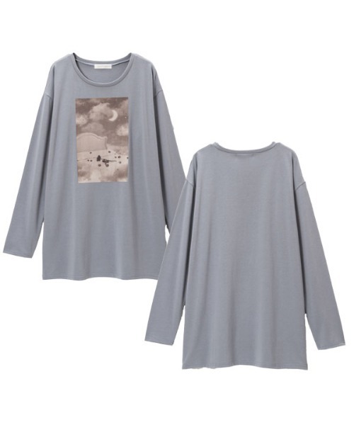 DearMyLove（ディアマイラブ）の「選べるプリント柄ロンT（T