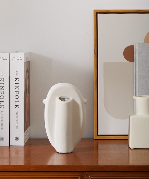 陶器フラワーベース 花瓶（フラワーベース）｜lala Born（ララボーン