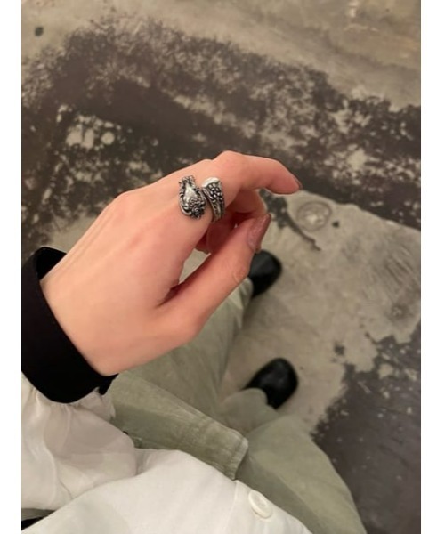 MOUSSY（マウジー）の「VINTAGE SPOON リング（リング・レディース・ゴールド/シルバー・FREE）」の12枚目の写真