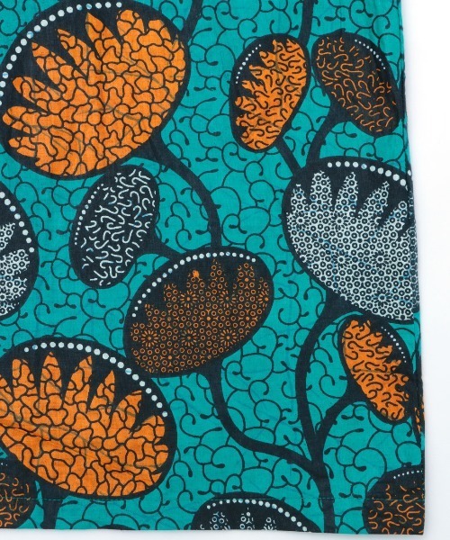 チチカカ（チチカカ）の「Shanti Shanti アフリカンプリントラップスカート【WEB限定】（スカート・レディース・ターコイズブルー/レッド/パープル・FREE）」の16枚目の写真