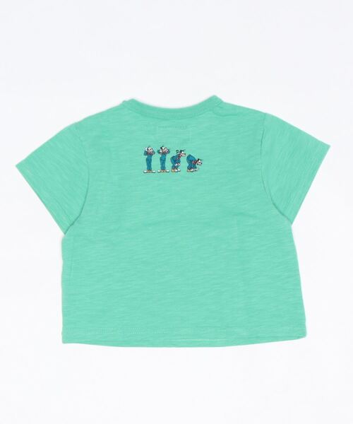 Disney（ディズニー）の「【Disney】ミッキーマウス/半袖Ｔシャツ（80～150cm）（Tシャツ/カットソー・キッズ・オレンジ/グリーン/オフホワイト/レッド・120/130/140/150/90/100/110/80/95）」の18枚目の写真