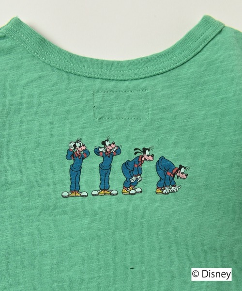Disney（ディズニー）の「【Disney】ミッキーマウス/半袖Ｔシャツ（80～150cm）（Tシャツ/カットソー・キッズ・オレンジ/グリーン/オフホワイト/レッド・120/130/140/150/90/100/110/80/95）」の10枚目の写真