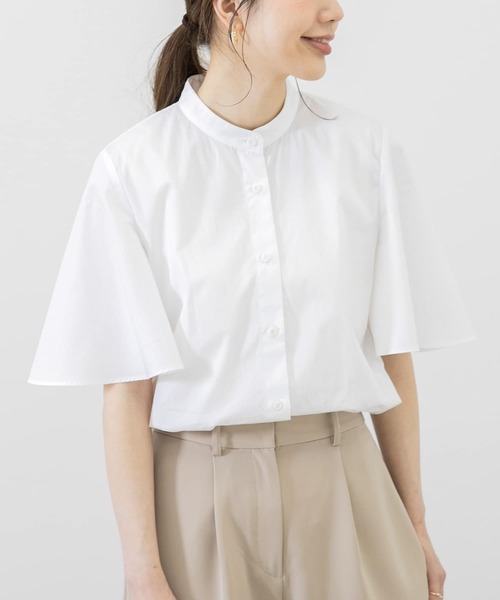URBAN RESEARCH Sonny Label(アーバンリサーチサニーレーベル)の「バタフライスリーブブラウス(シャツ/ブラウス)」|ホワイト