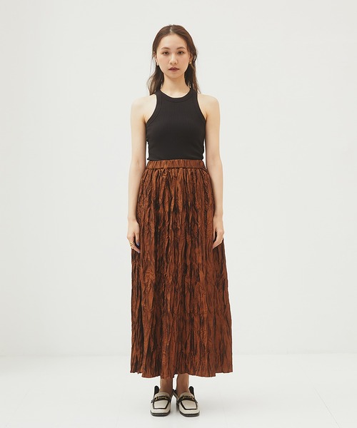 RANDEBOO（ランデブー）の「Cotton halter neck（タンクトップ・レディース・ホワイト/ブラック・FREE）」の12枚目の写真