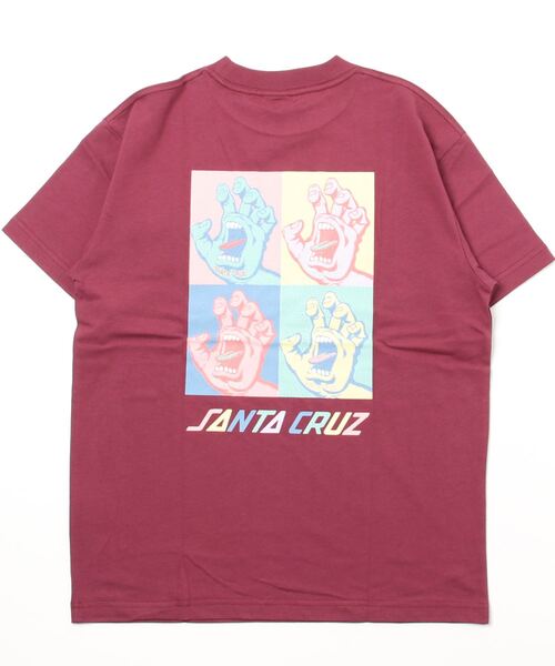 SANTA CRUZ(サンタクルーズ)の「【ムラサキスポーツ別注】SANTACRUZ/サンタクルーズ ビッグシルエット/オーバーサイズ/バックプリントTシャツ 502222432(Tシャツ/カットソー・レディース・レッド/ホワイト/ブルー・XL/L/M)」の4枚目の写真