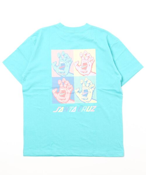 SANTA CRUZ(サンタクルーズ)の「【ムラサキスポーツ別注】SANTACRUZ/サンタクルーズ ビッグシルエット/オーバーサイズ/バックプリントTシャツ 502222432(Tシャツ/カットソー・レディース・レッド/ホワイト/ブルー・XL/L/M)」の1枚目の写真