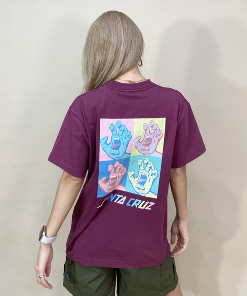 SANTA CRUZ(サンタクルーズ)の「【ムラサキスポーツ別注】SANTACRUZ/サンタクルーズ ビッグシルエット/オーバーサイズ/バックプリントTシャツ 502222432(Tシャツ/カットソー・レディース・レッド/ホワイト/ブルー・XL/L/M)」の10枚目の写真
