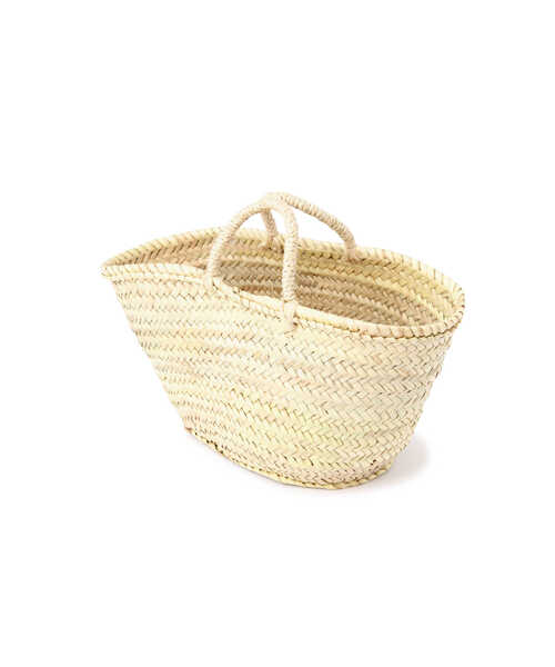 human woman（ヒューマンウーマン）の「マルシェカゴバッグ（かごバッグ・レディース・ベージュ・ﾌﾘ-）」の12枚目の写真