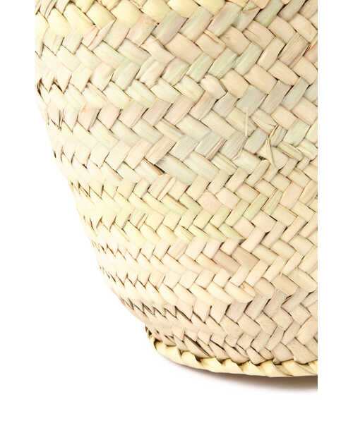 human woman（ヒューマンウーマン）の「マルシェカゴバッグ（かごバッグ・レディース・ベージュ・ﾌﾘ-）」の14枚目の写真