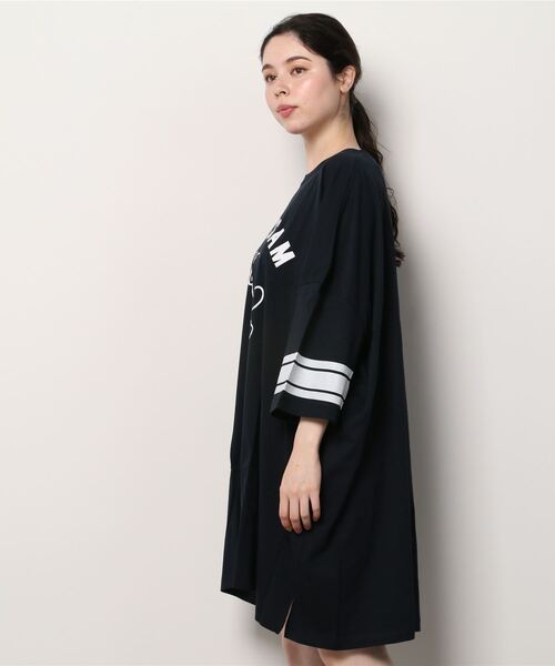 SPAO サンリオキャラクターズ ワンピース パジャマ(BLACK) サンリオ - 【日本未発売】SPAO クロミ パジャマ ルームウェア