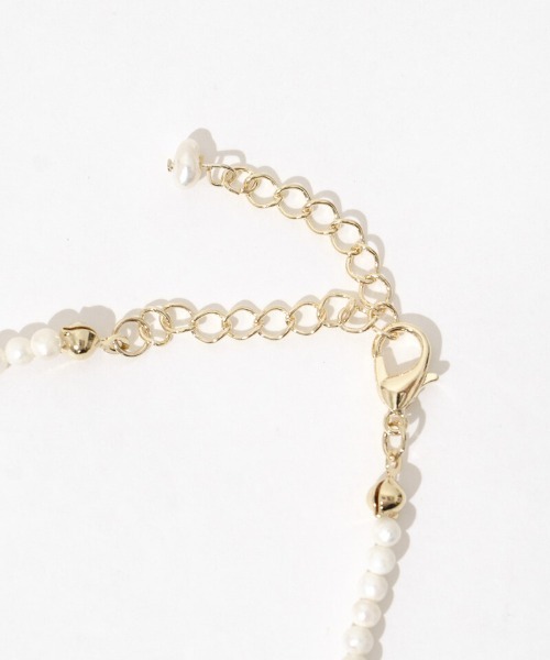flower（フラワー）の「ナチュラルパールネックレス（ネックレス・レディース・ホワイト・FREE）」の3枚目の写真