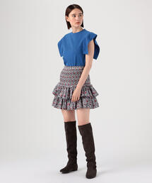【Marant Etoile】 Hamlinプリントコットンミニスカート ISABEL MARANT（イザベルマラン）の「ISABEL MARANT ETOILE