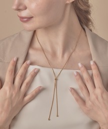 Outfitter lab（アウトフィッターラボ）の「【ステンレス】スライダーボウタイロングネックレス（ネックレス）」