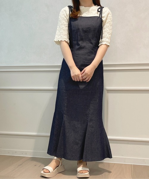 apres jour(アプレジュール)の「ぽこぽこトップス【ZOZOTOWN限定アイテム】(Tシャツ/カットソー・レディース・オレンジ/アイボリー/グリーン・X-LARGE/フリー)」の7枚目の写真