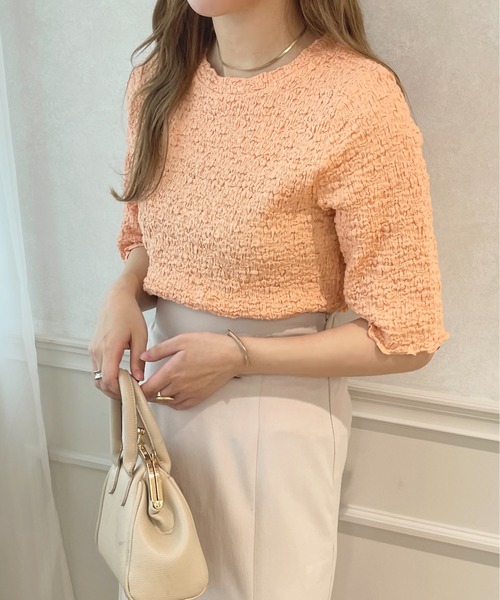 ぽこぽこトップス【ZOZOTOWN限定アイテム】（Tシャツ/カットソー