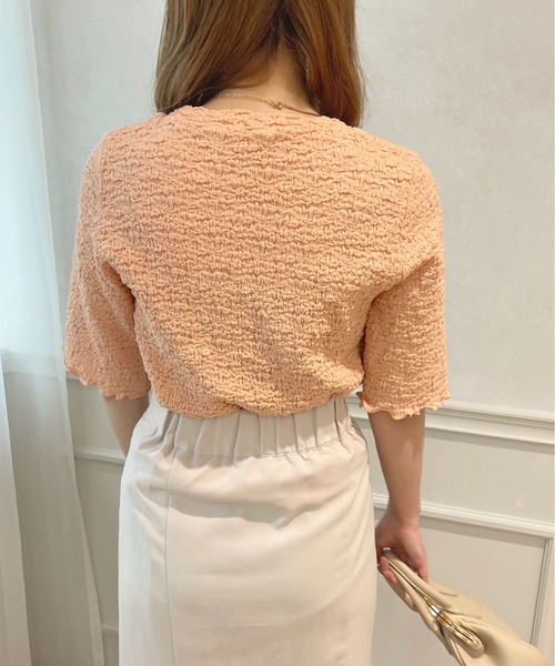 ぽこぽこトップス【ZOZOTOWN限定アイテム】（Tシャツ/カットソー