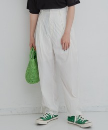 MERLOT | サイドリボンナイロンパンツ(その他パンツ)