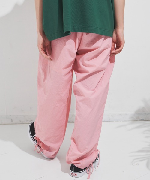 MERLOT（メルロー）の「サイドリボンナイロンパンツ（その他パンツ・レディース・ホワイト/ブラック/ピンク・FREE）」の7枚目の写真