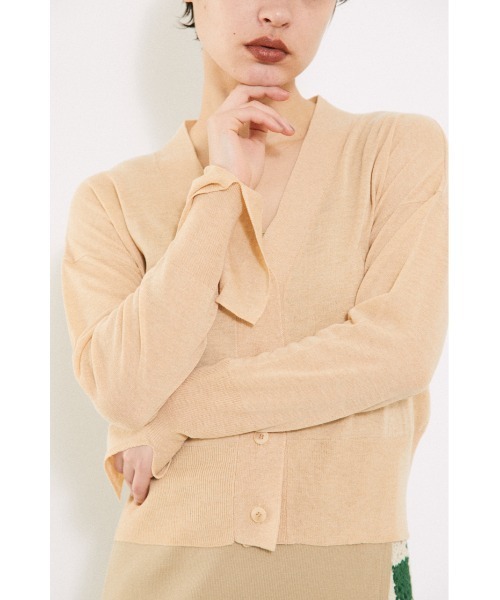 BLACK BY MOUSSY（ブラックバイマウジー）の「thin cardigan（シン