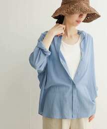URBAN RESEARCH DOORS | コットンワッシャーワイドシャツ(シャツ/ブラウス)