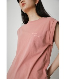 AZUL by moussy | ONE POINT EMBROIDERY TANK/ワンポイントエンブロイダリータンク(タンクトップ)