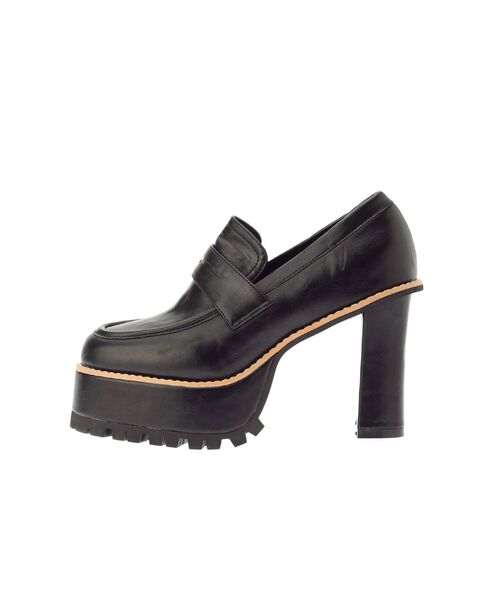 GYDA（ジェイダ）の「タンクソールローファー（ローファー・レディース・ブラック・SMALL/MEDIUM/LARGE）」の2枚目の写真