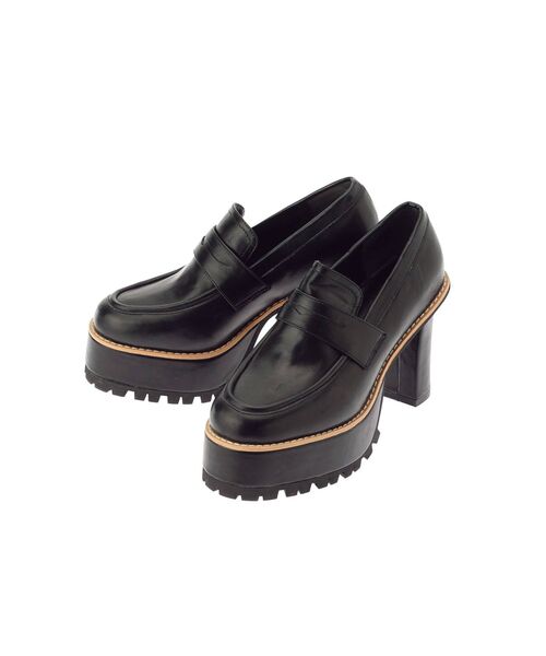 GYDA（ジェイダ）の「タンクソールローファー（ローファー・レディース・ブラック・SMALL/MEDIUM/LARGE）」の10枚目の写真