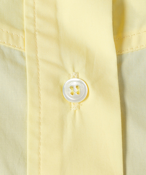 IENA(イエナ)の「【ROBERTO COLLINA/ロベルトコリーナ】ポプリンクロップドシャツ(シャツ/ブラウス・レディース・ブラウン/イエロー・FREE)」の15枚目の写真