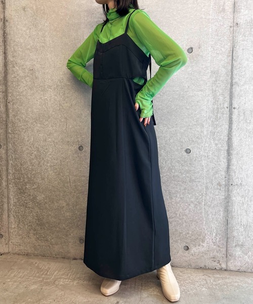 byYOUANCE（バイユアンス）の「ｼｱｰﾒﾛｳﾊｲﾈｯｸﾛﾝT（Tシャツ/カットソー・レディース・ターコイズブルー/オレンジ/グリーン/ブラック系その他/グリーン系その他/ブルー系その他/その他1/その他2/その他3/その他4・FREE）」の21枚目の写真