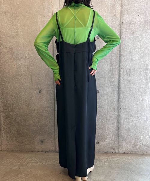 byYOUANCE（バイユアンス）の「ｼｱｰﾒﾛｳﾊｲﾈｯｸﾛﾝT（Tシャツ/カットソー・レディース・ターコイズブルー/オレンジ/グリーン/ブラック系その他/グリーン系その他/ブルー系その他/その他1/その他2/その他3/その他4・FREE）」の20枚目の写真