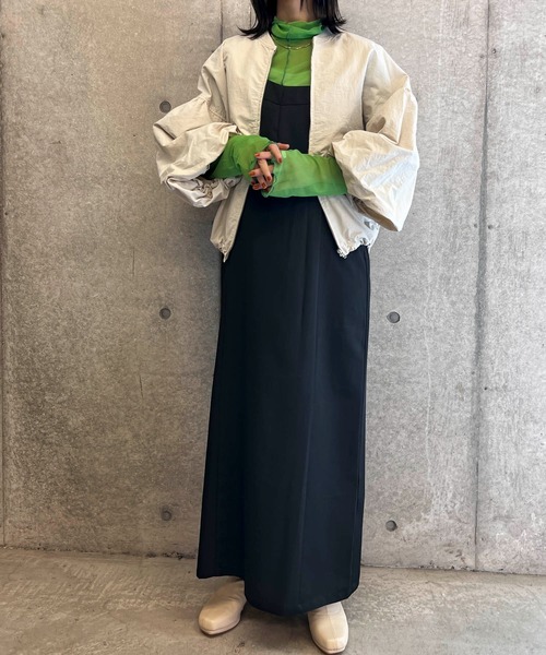 byYOUANCE（バイユアンス）の「ｼｱｰﾒﾛｳﾊｲﾈｯｸﾛﾝT（Tシャツ/カットソー・レディース・ターコイズブルー/オレンジ/グリーン/ブラック系その他/グリーン系その他/ブルー系その他/その他1/その他2/その他3/その他4・FREE）」の18枚目の写真