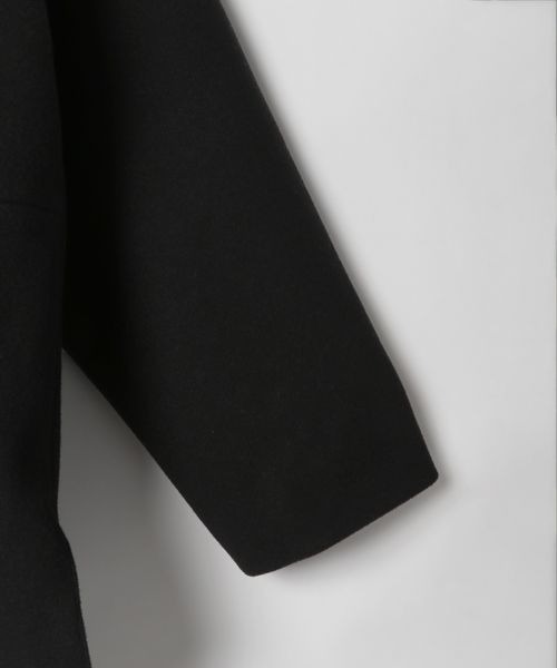 LOWRYS FARM（ローリーズファーム）の「ウールライクノーカラージャケット　281579（ノーカラーコート・メンズ・ブラック/ブラウン/アイボリー・MEDIUM/LARGE）」の5枚目の写真