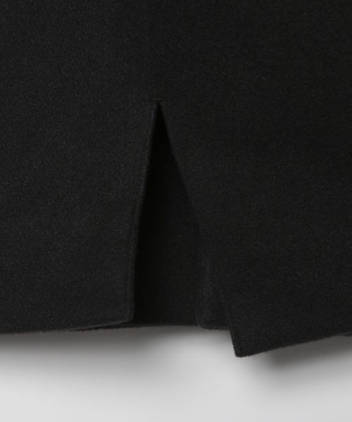 LOWRYS FARM（ローリーズファーム）の「ウールライクノーカラージャケット　281579（ノーカラーコート・メンズ・ブラック/ブラウン/アイボリー・MEDIUM/LARGE）」の7枚目の写真