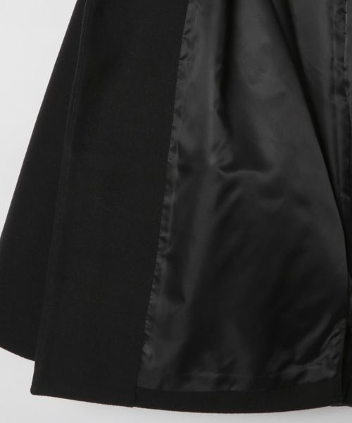 LOWRYS FARM（ローリーズファーム）の「ウールライクノーカラージャケット　281579（ノーカラーコート・メンズ・ブラック/ブラウン/アイボリー・MEDIUM/LARGE）」の8枚目の写真