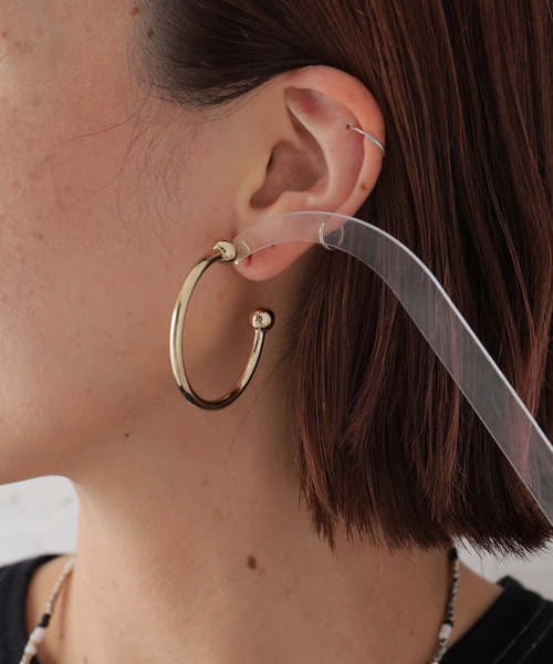JUSTINE CLENQUET(ジュスティーヌクランケ)の「【JUSTINE CLENQUET/ジャスティーヌ クランケ】Devon earrings(ピアス(両耳用)・レディース・シルバー/ゴールド・FREE)」の8枚目の写真