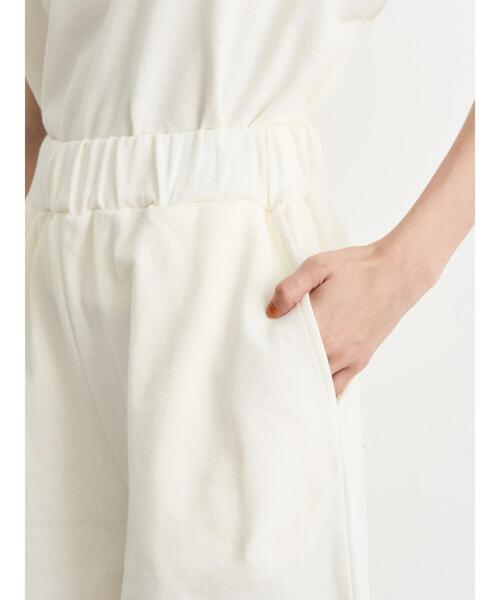 earth music&ecology（アースミュージックアンドエコロジー）の「ミニウラケショートパンツ（その他パンツ・レディース・アイボリー/ブラック・FREE）」の13枚目の写真