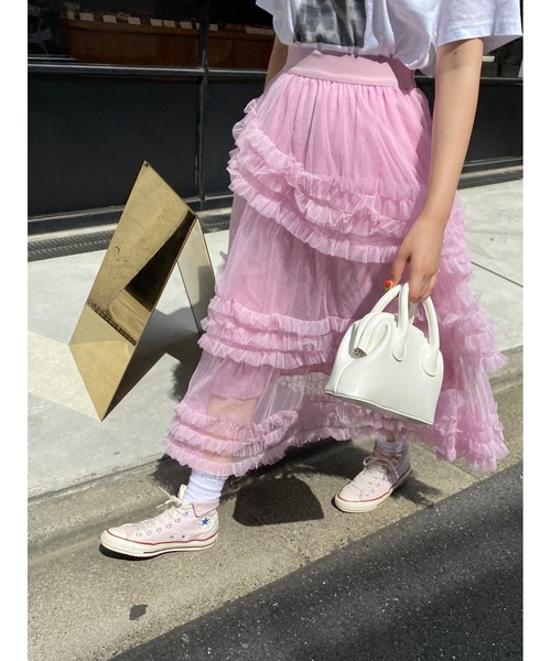 WC（ダブル シー）の「ガマグチ2WAYバッグ（ショルダーバッグ・レディース・ホワイト/ブラック/ピンク・FREE）」の13枚目の写真