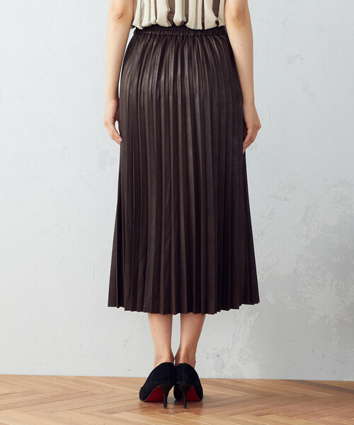 COMME CA ISM（コムサイズム）の「プリーツスカート（スカート・レディース・ブラック/ブラウン/カーキ・SMALL/MEDIUM/LARGE）」の16枚目の写真
