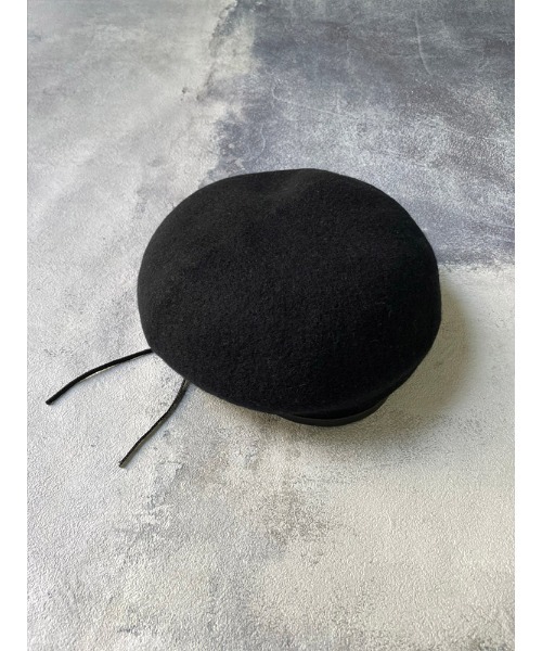 ENVYM（アンビー）の「パイピングベレー（ハンチング/ベレー帽・レディース・ブラック・FREE）」の6枚目の写真