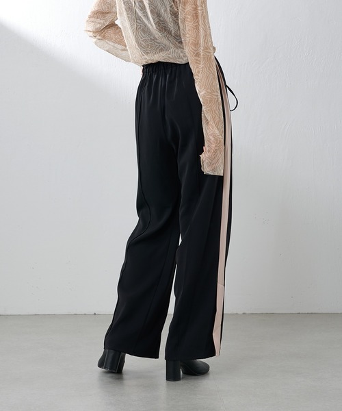 Lui's（ルイス）の「ドロストラインパンツ（その他パンツ・レディース・ブラック/パープル/オリーブ・FREE）」の7枚目の写真