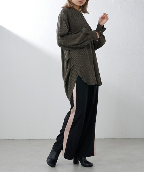 Lui's（ルイス）の「ドロストラインパンツ（その他パンツ・レディース・ブラック/パープル/オリーブ・FREE）」の12枚目の写真