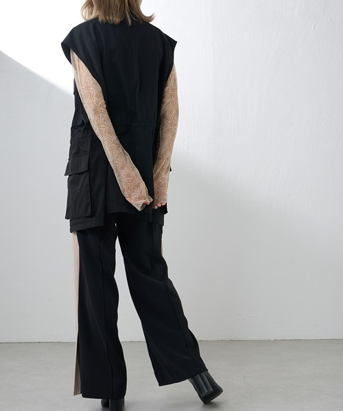 Lui's（ルイス）の「ドロストラインパンツ（その他パンツ・レディース・ブラック/パープル/オリーブ・FREE）」の11枚目の写真