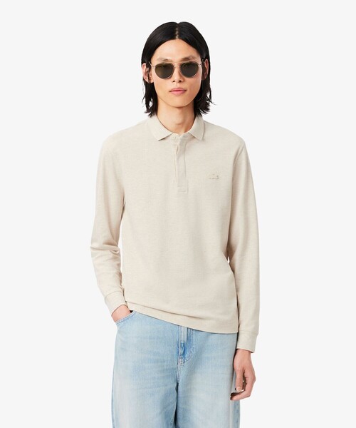 比翼フロントロングスリーブポロシャツ（ポロシャツ）｜LACOSTE