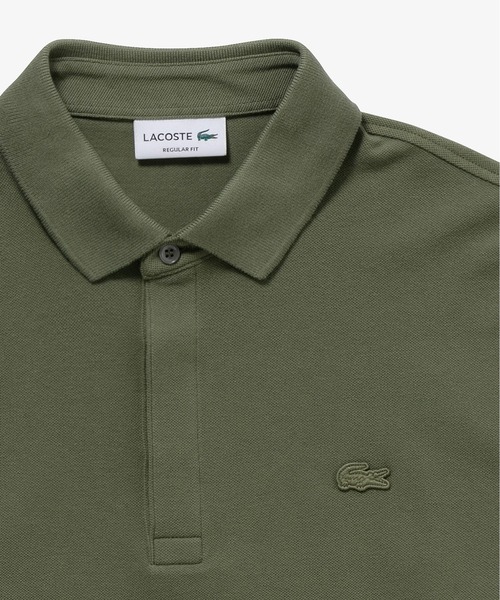 比翼フロントロングスリーブポロシャツ（ポロシャツ）｜LACOSTE
