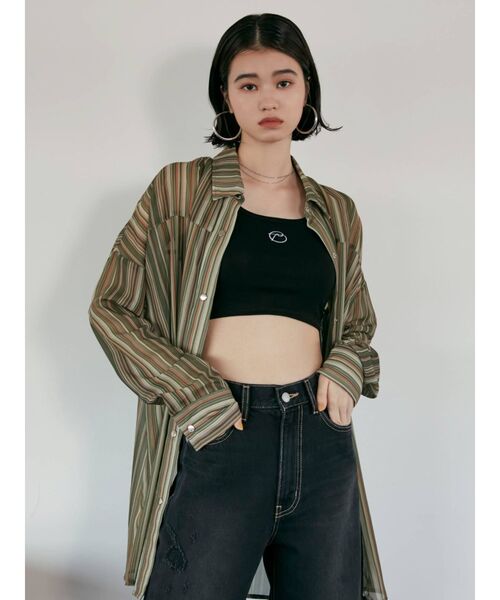 EMODA（エモダ）の「ダブルチェーンネックレス（ネックレス・レディース・シルバー/ゴールド・FREE）」の4枚目の写真