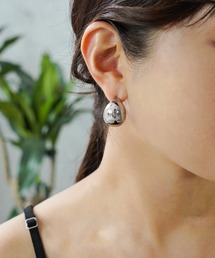 金属アレルギー対応 ボールモチーフピアス S0758【IAMUSE】